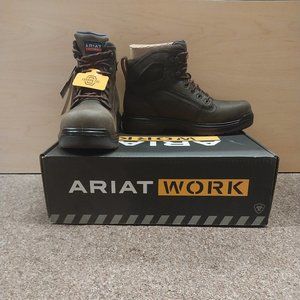 Ariat Men's 6" Turbo H2O Carbon Toe Work Boot - Brown
